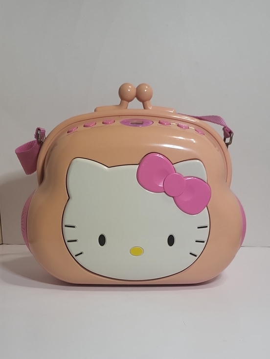 Hello Kitty Other - Vintage Hello Kitty Pink CD AM FM Radio